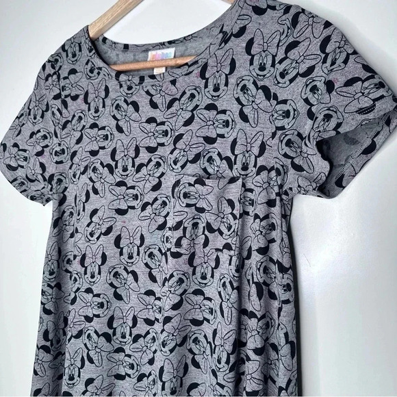 LulaRoe Disney Mini Mouse Pocket T-Shirt Dress Size XXS - Picture 4 of 7
